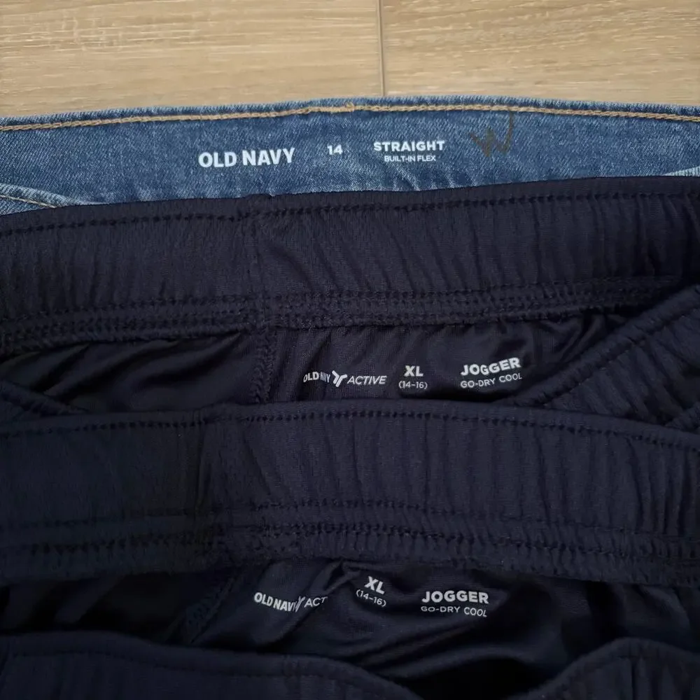 Mixed Lot of 3 Boy’s Jeans and Joggers XL (14-16)